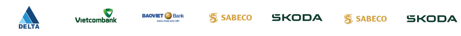 Logo các thương hiệu hợp tác cùng Bao Bì Đóng Gói
