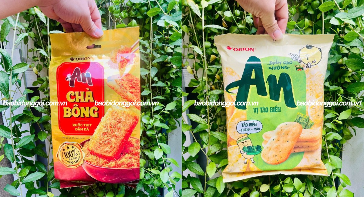 Kích thước bao bì bánh