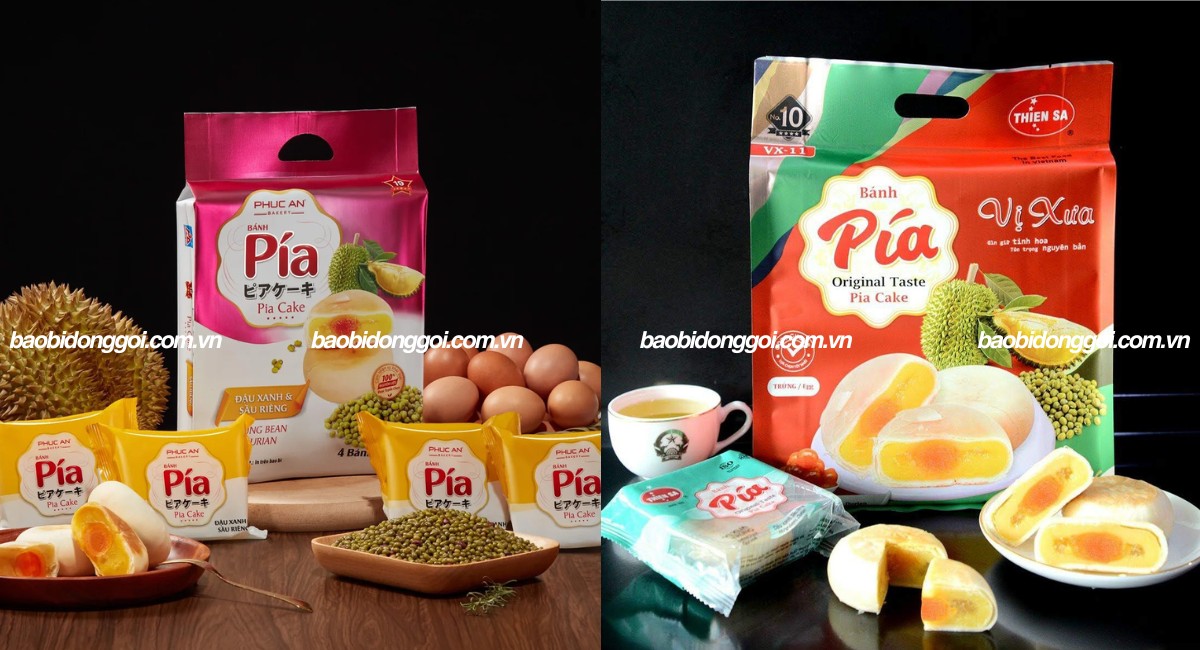 Kích thước bao bì bánh pía