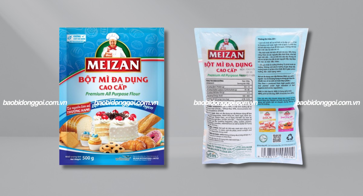 In bao bì bột mì