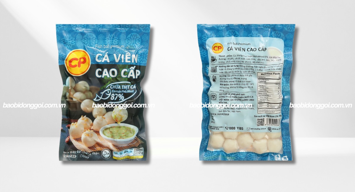 In bao bì chả cá