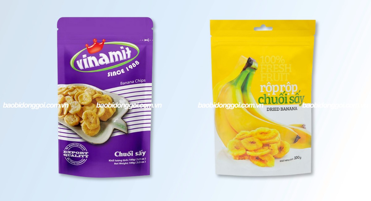 In bao bì chuối sấy