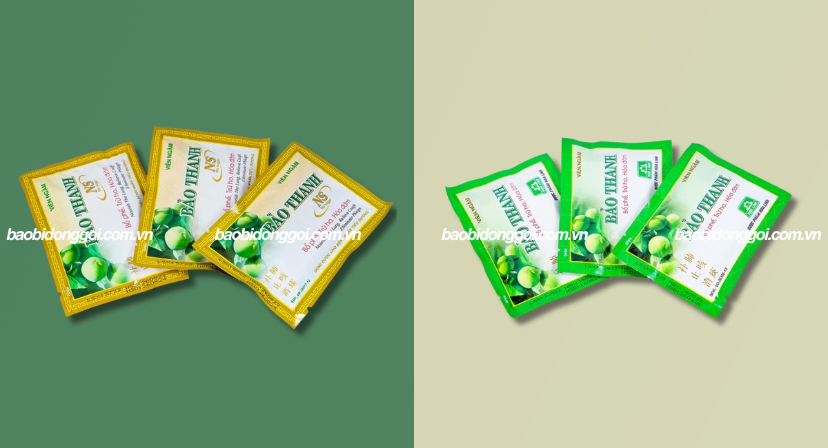 Kích thước bao bì dược phẩm