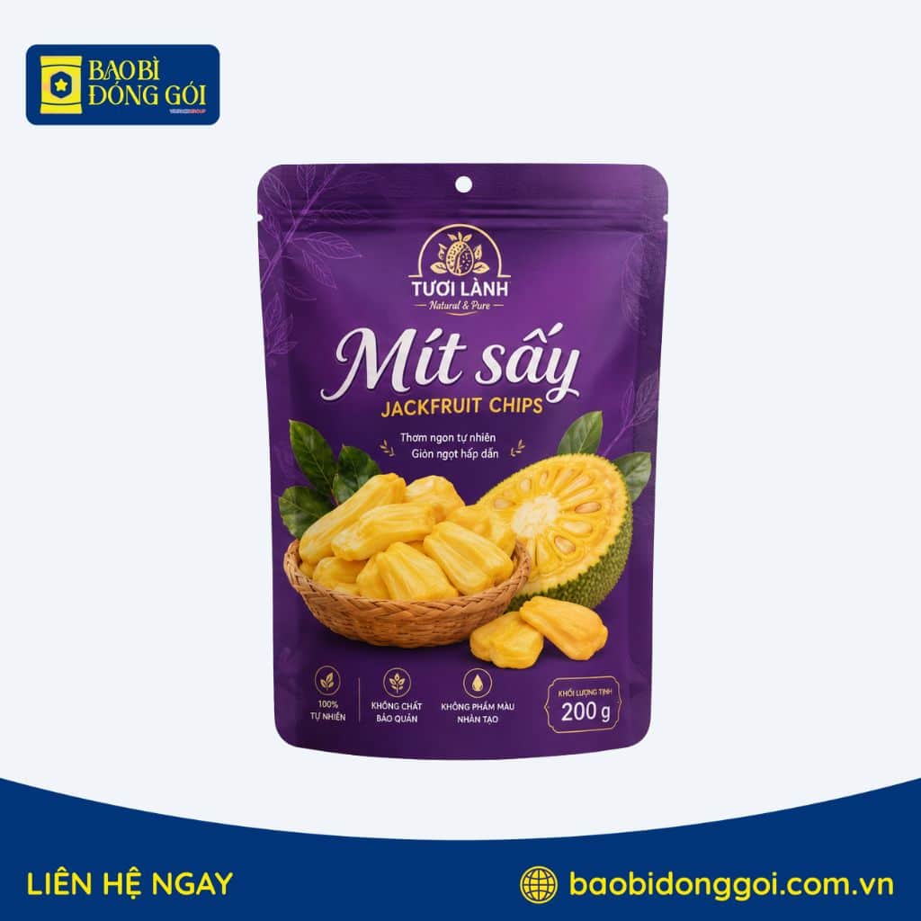 Bao bì mít sấy