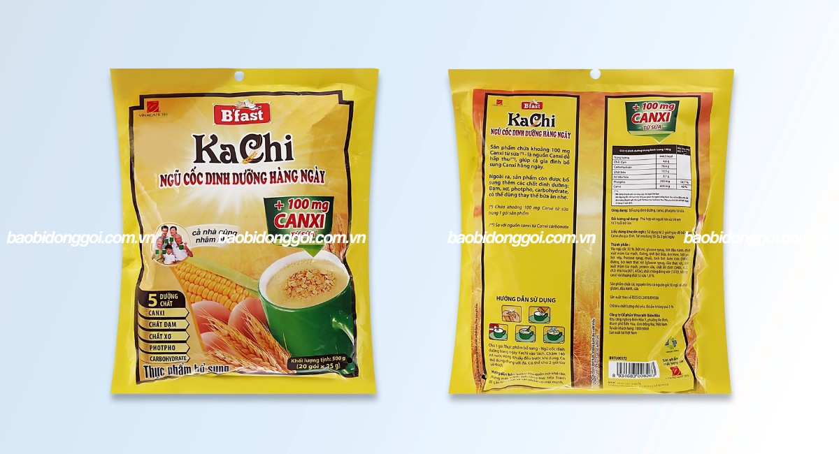 Thiết kế bao bì ngũ cốc