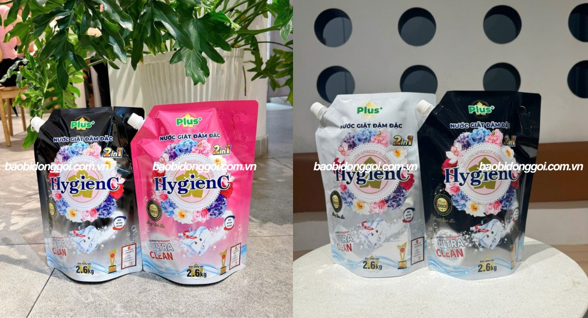 Bao bì nước giặt