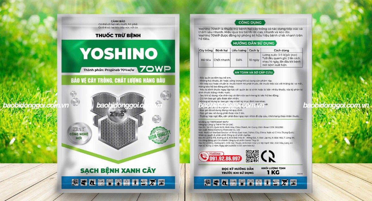 Bao bì thuốc bảo vệ thực vật