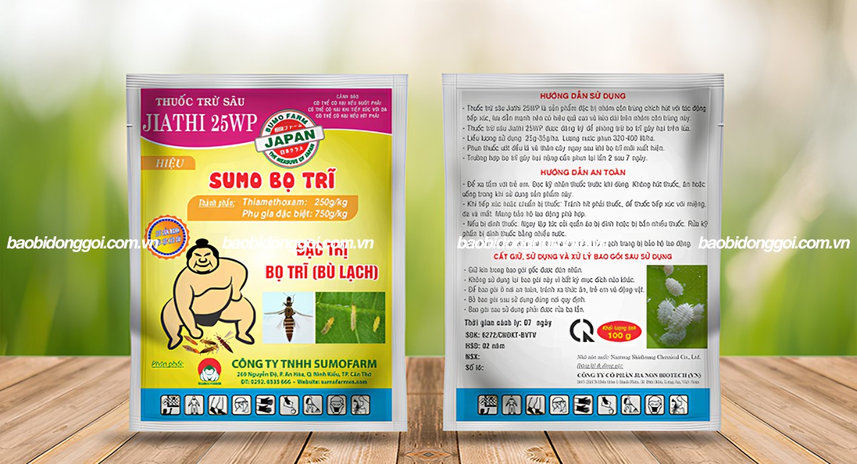 Bao bì thuốc bảo vệ thực vật