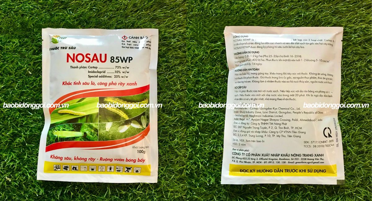 Bao bì thuốc trừ sâu