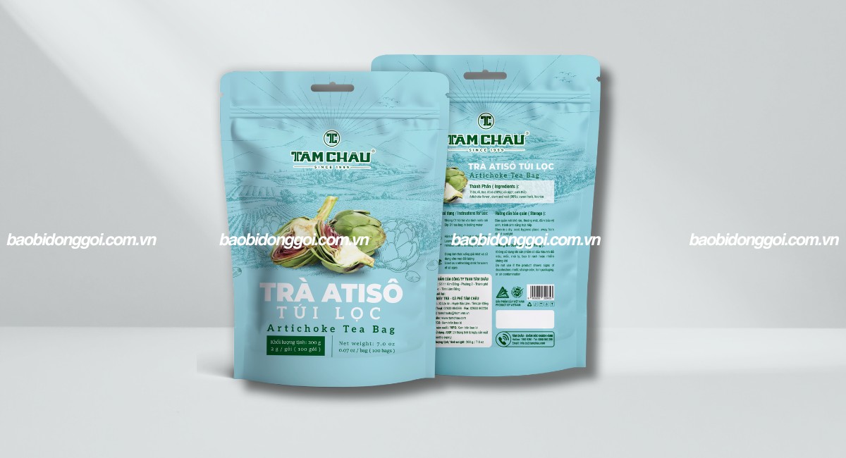 In bao bì trà