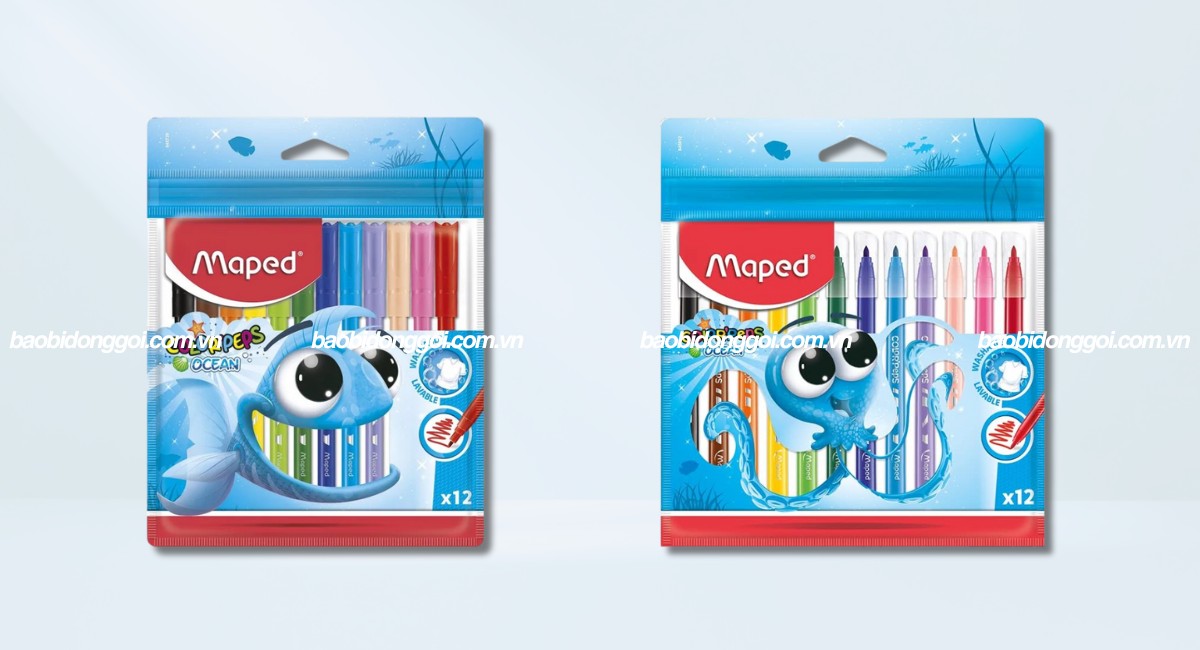 In bao bì văn phòng phẩm