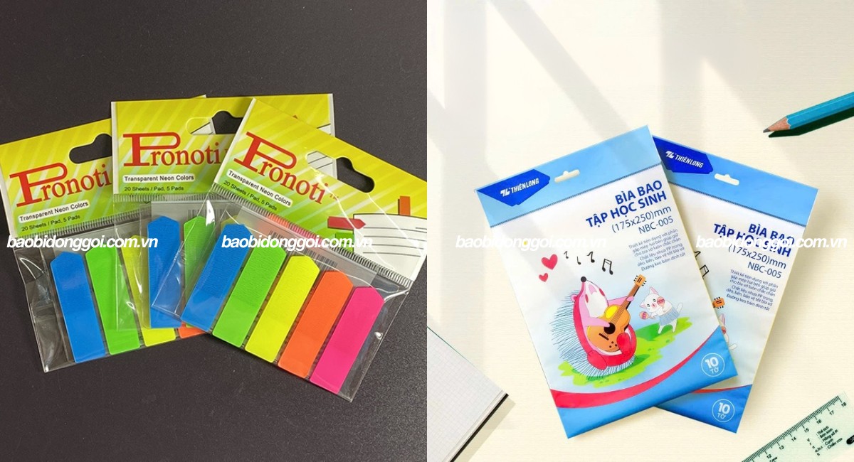 Kích thước bao bì văn phòng phẩm