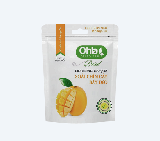 Bao bì xoài sấy dẻo