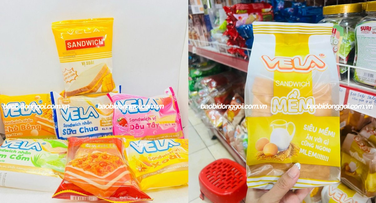 Kích thước túi bánh mì sandwich