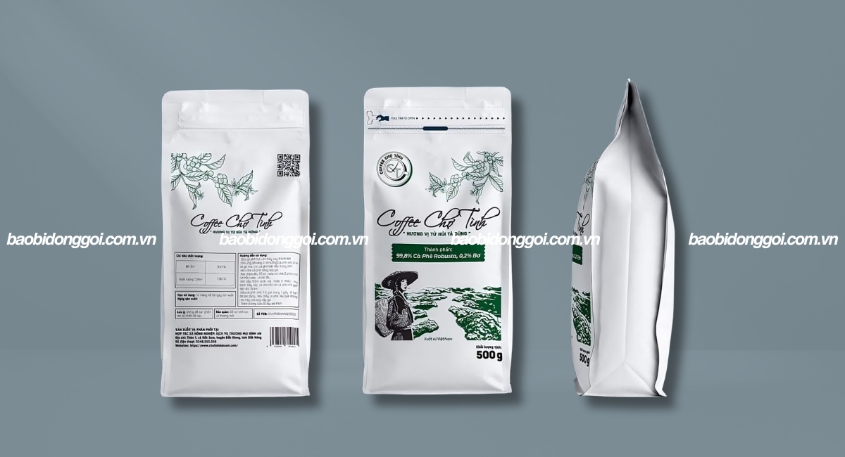 In túi zip 8 cạnh