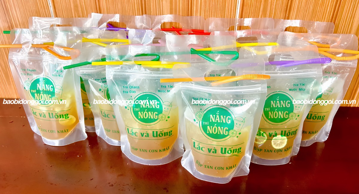 Kích thước túi zip đựng trà chanh