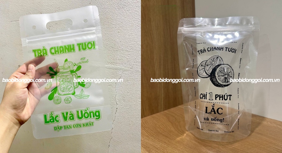 Túi zip đựng trà chanh