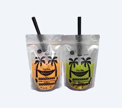 Túi zip đựng trà sữa