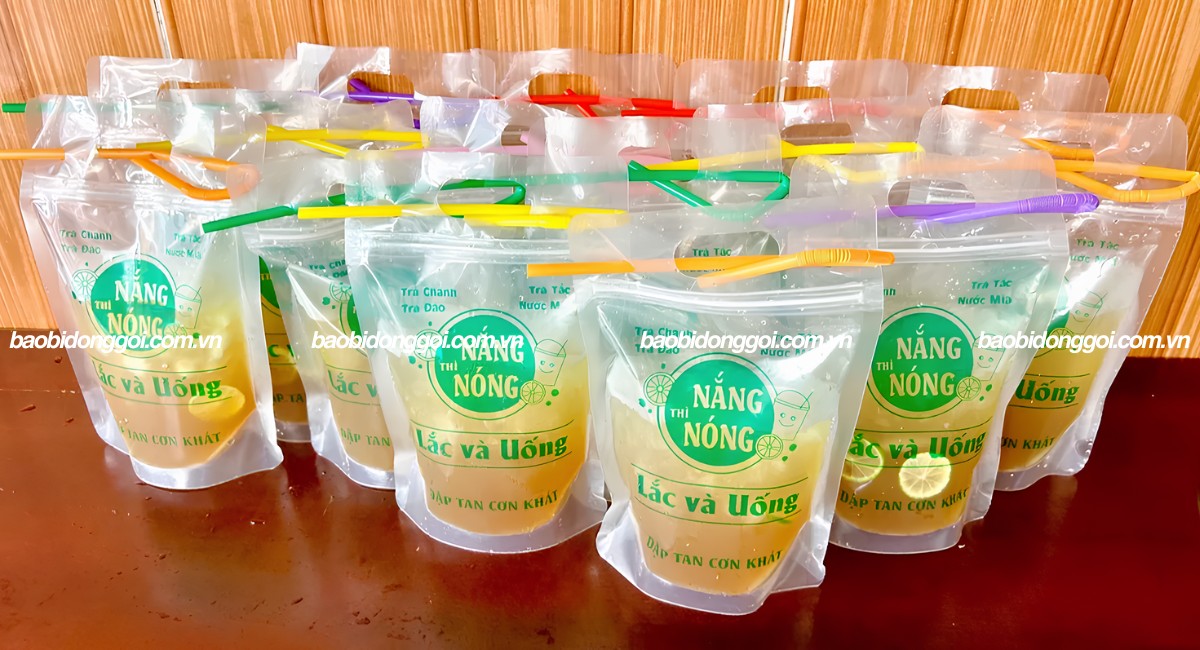 In túi zip trong suốt