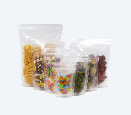 Túi zip trong suốt