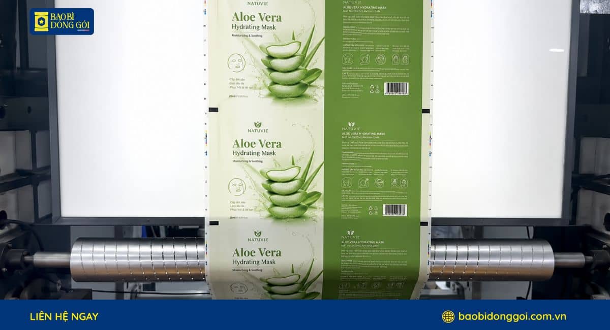 Xưởng sản xuất và in bao bì mỹ phẩm theo yêu cầu