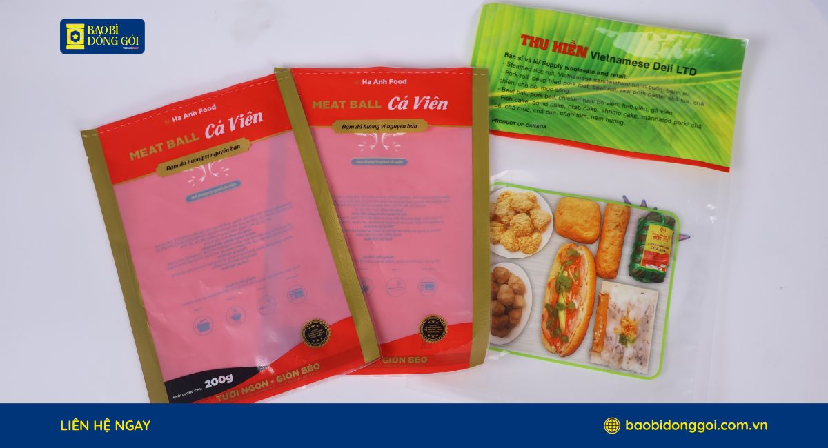 Bao bì đóng gói sản phẩm đông lạnh