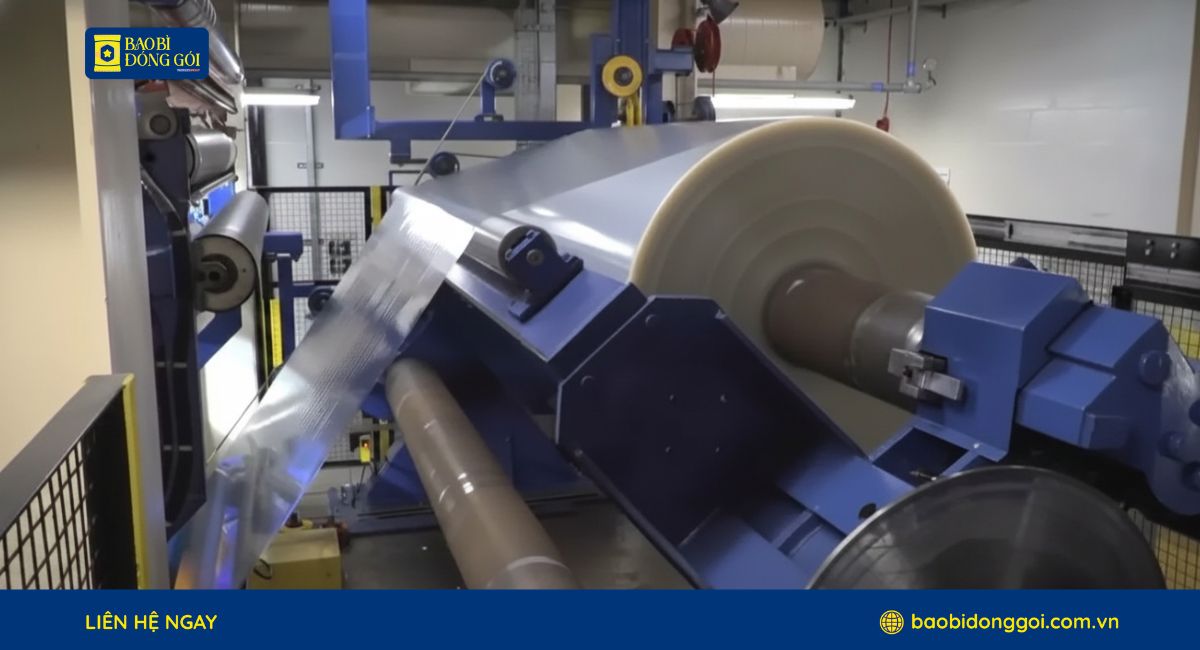 Quy trình sản xuất cuộn màng OPP