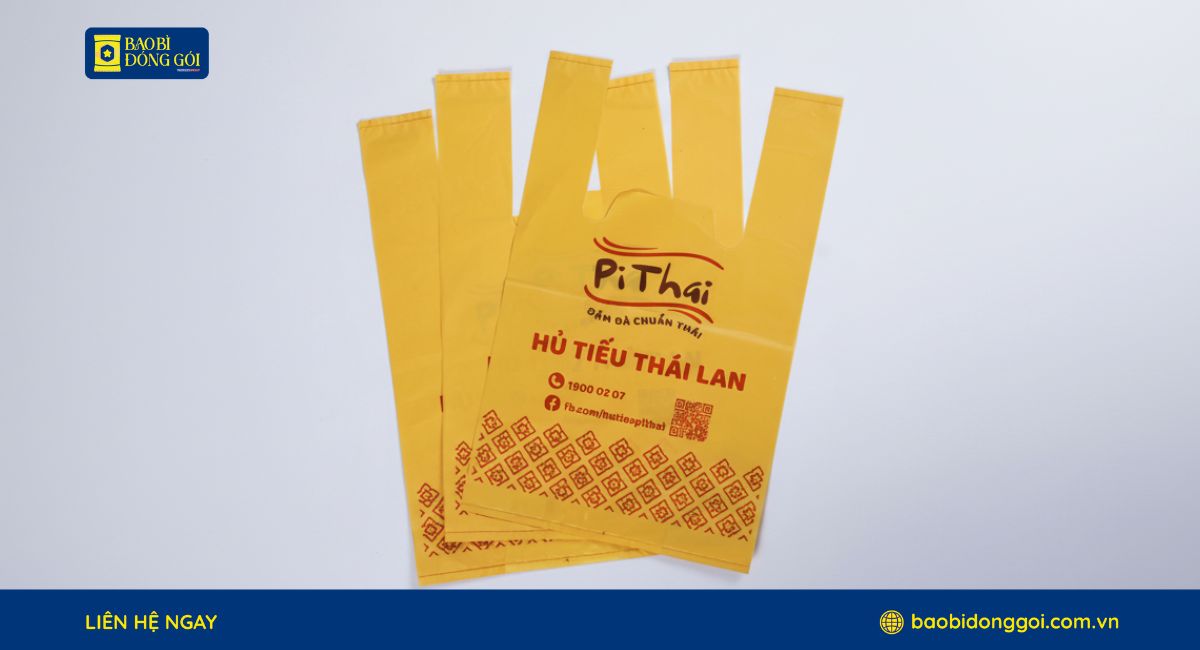 Túi xốp 2 quai màng đơn