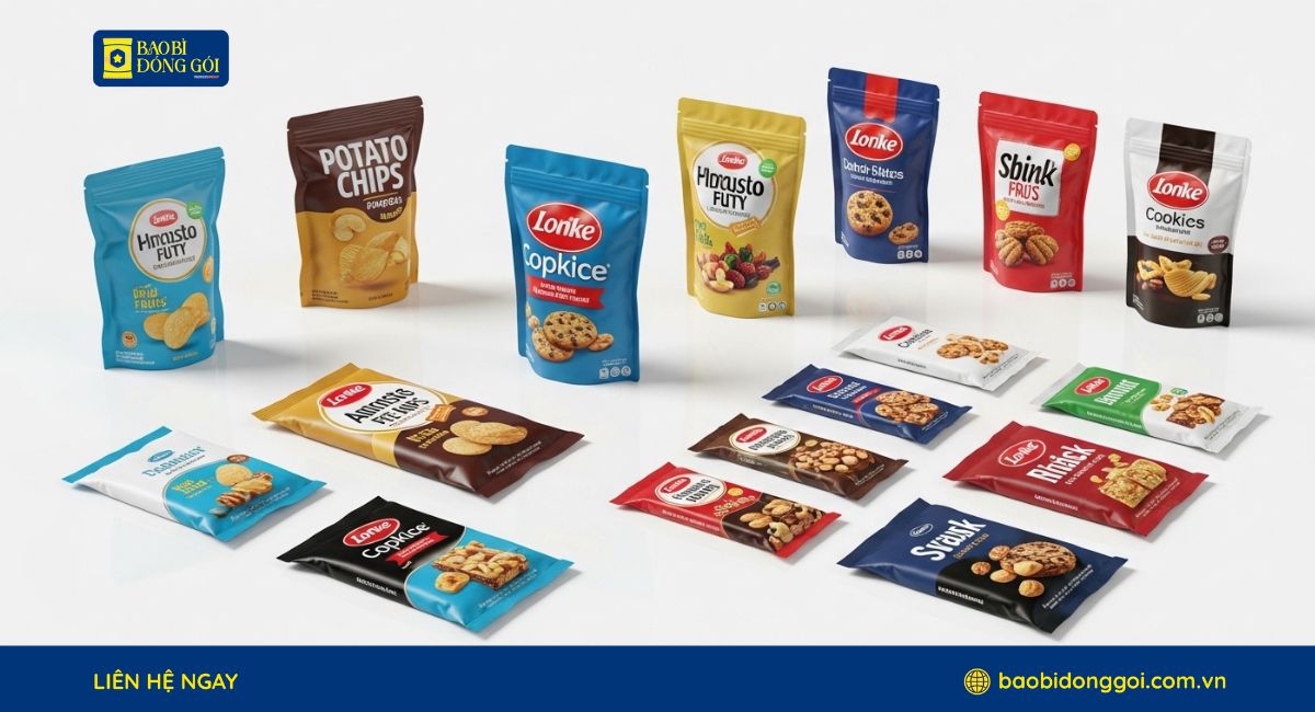 Màng ghép bao bì bánh kẹo