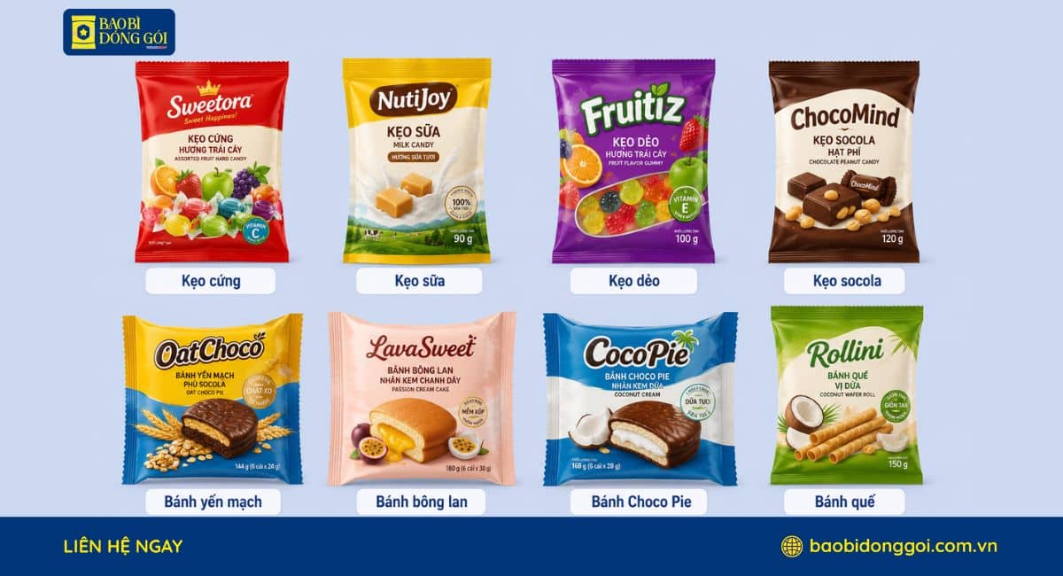 Công nghệ in ống đồng áp dụng trên bao bì bánh kẹo