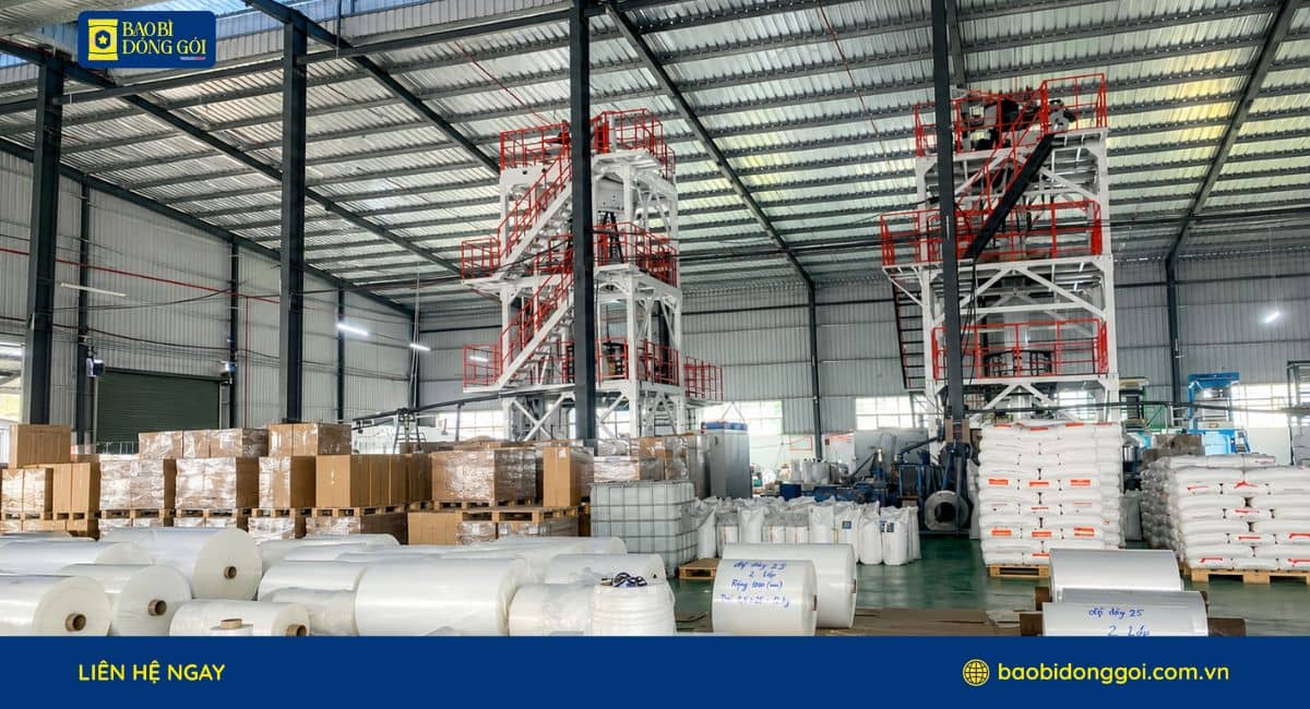 Nhà xưởng mảng màng ghép của Bao Bì Đóng Gói