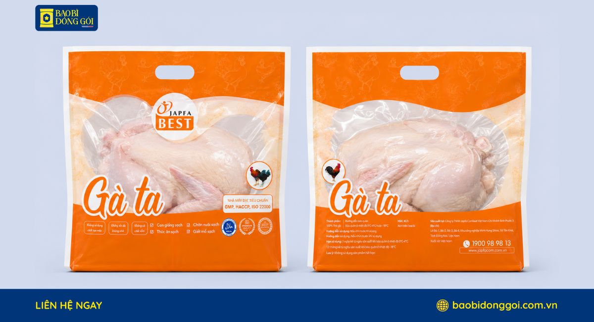 Bao Bì Đóng Gói X Japfa: Dự Án Túi Hút Chân Không Thực Phẩm