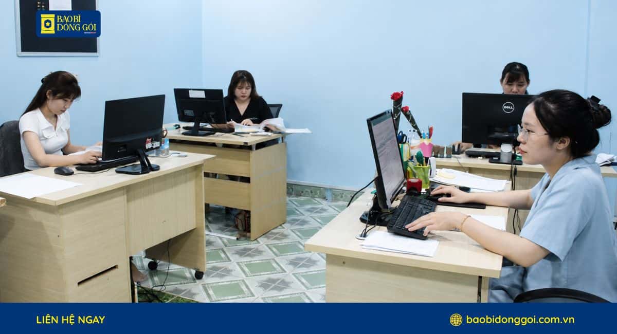 Bộ phận kế toán tại văn phòng
