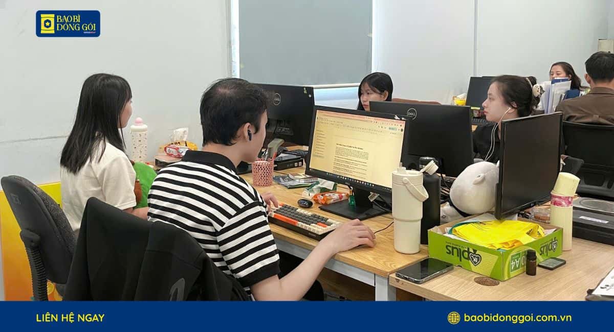 Bộ phận Mkt tại Bao Bì Đóng Gói