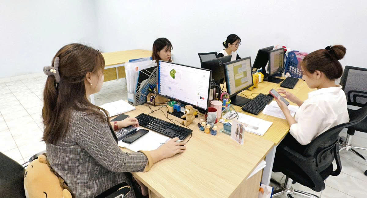 Bộ phận kế toán tại Bao Bì Đóng Gói