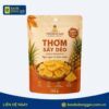 Bao bì thơm sấy dẻo 100g túi zipper đục lỗ treo đáy đứng