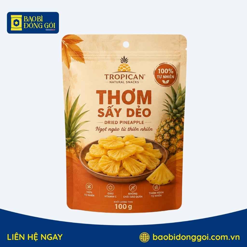 Bao Bì Thơm Sấy Dẻo