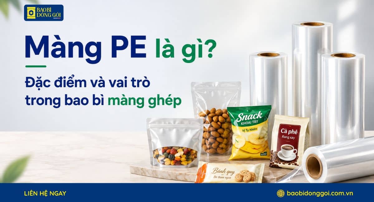 Màng PE Là Gì? Đặc Điểm, Phân Loại Và Vai Trò Trong Bao Bì Màng Ghép