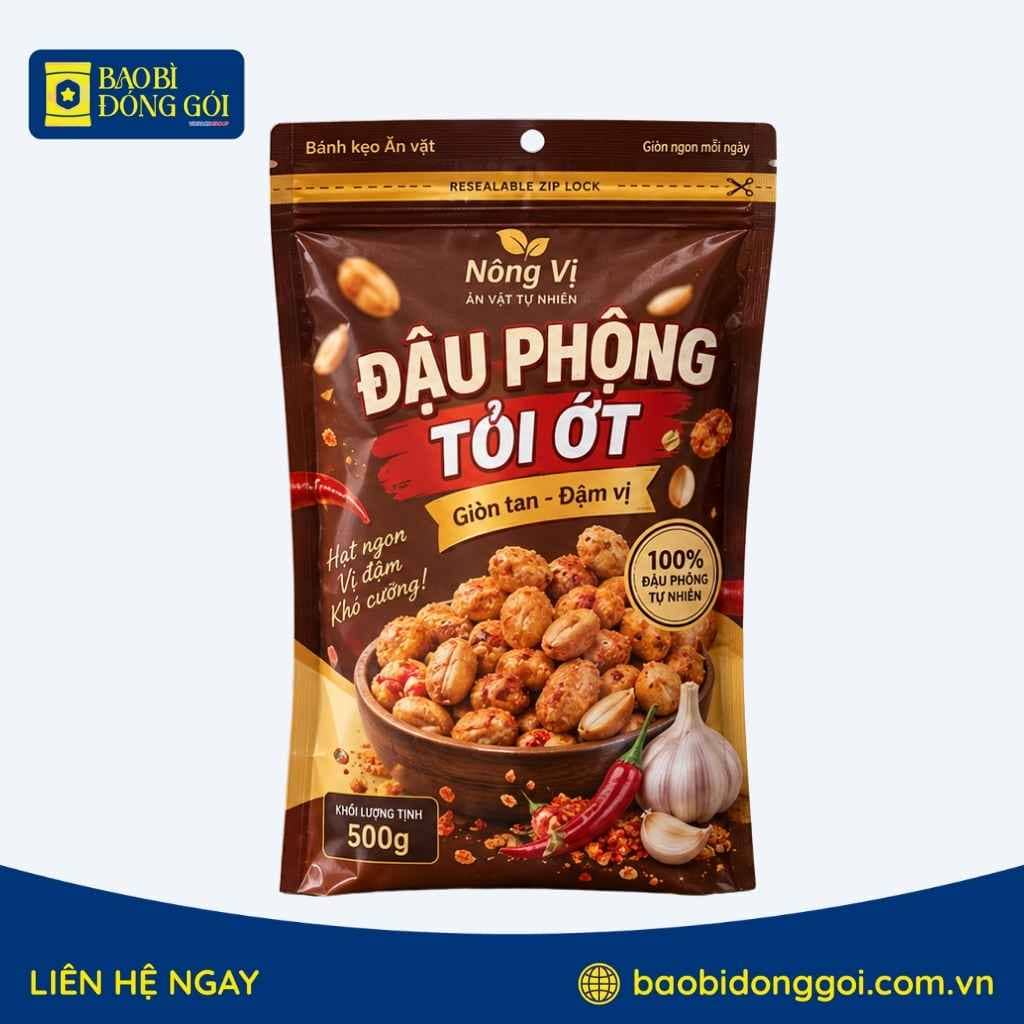 Bao Bì Đậu Phộng