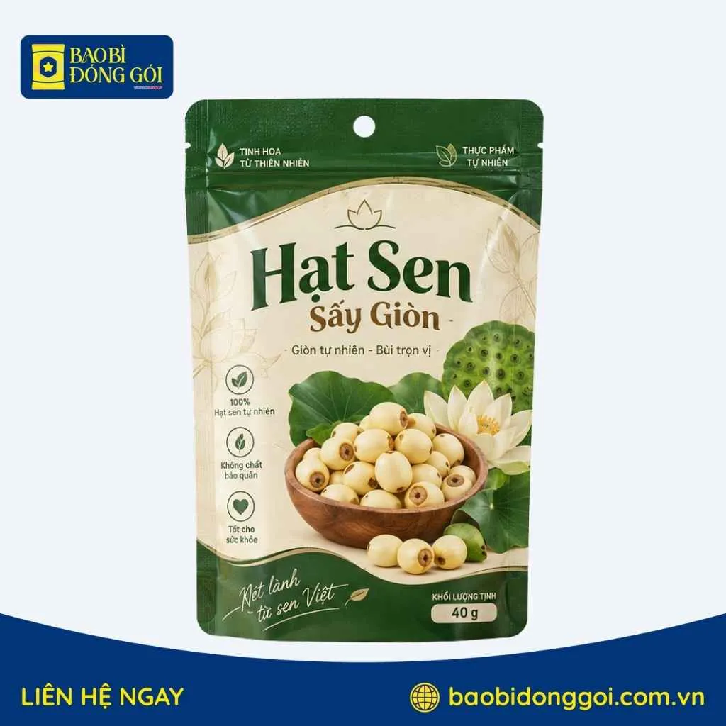 Bao Bì Hạt Sen