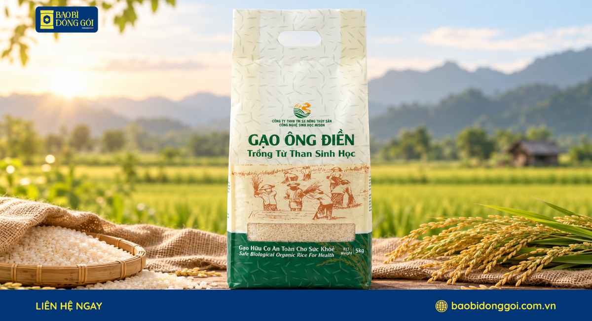 Dự Án Bao Bì Gạo Ông Điền Cho Misun Group