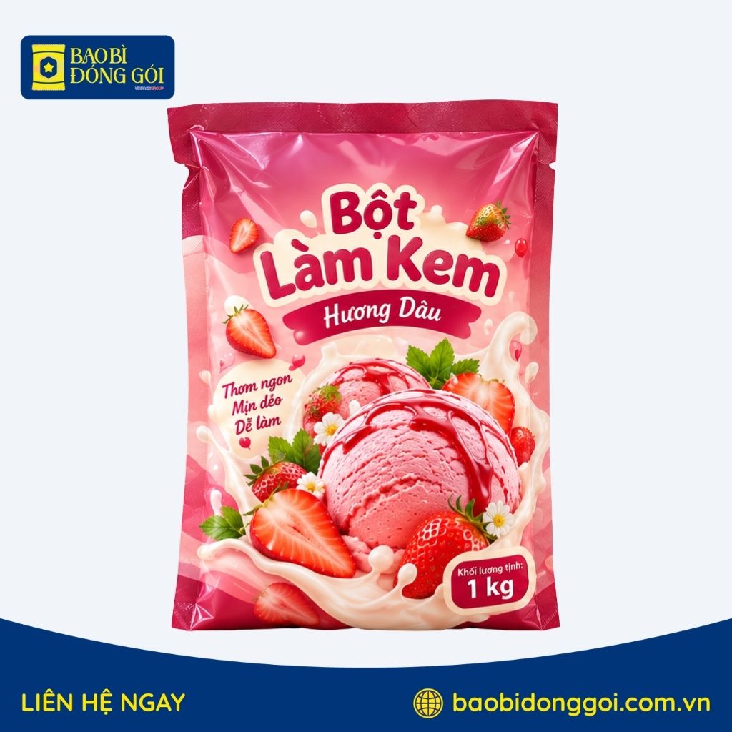 Bao Bì Bột Làm Kem