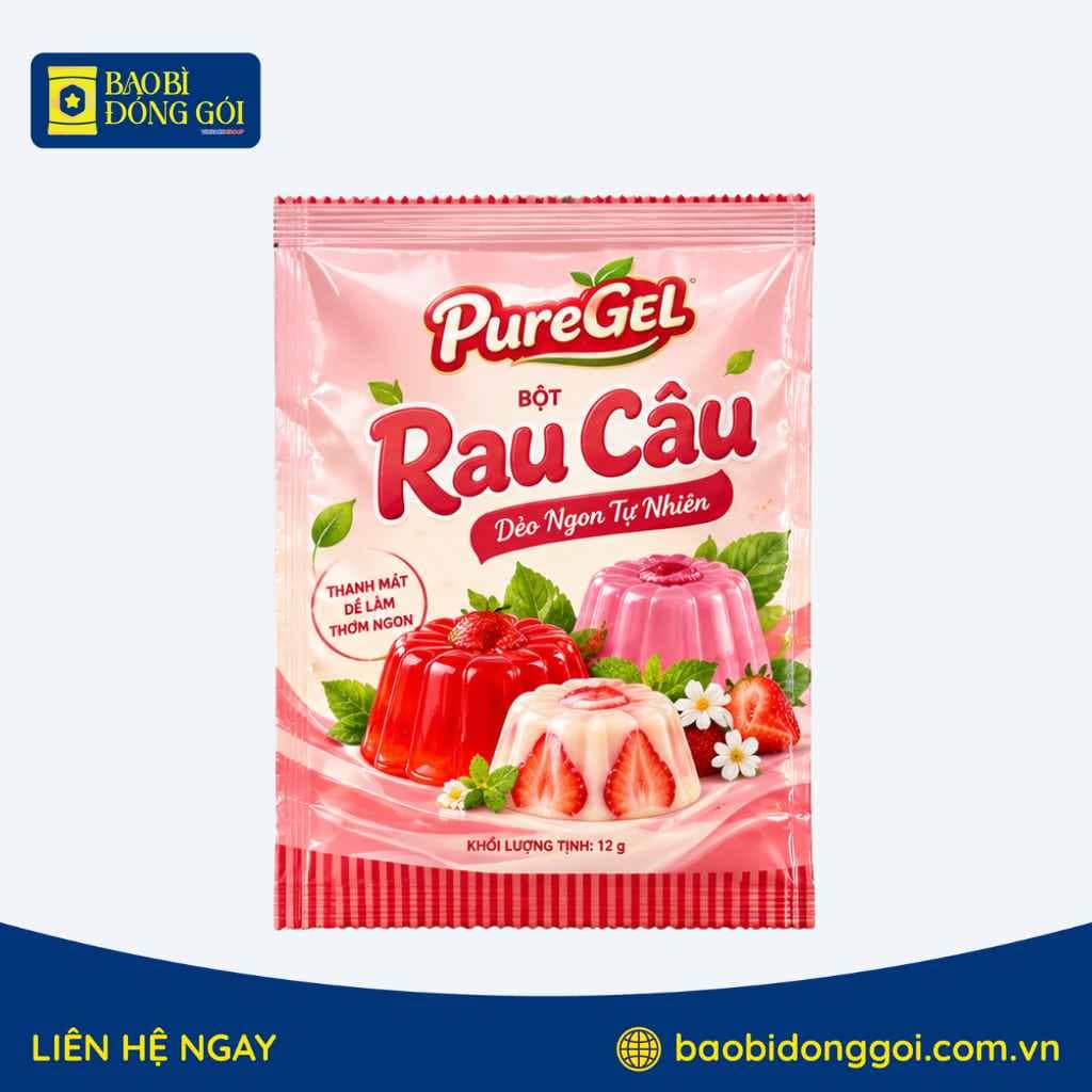 Bao Bì Bột Rau Câu