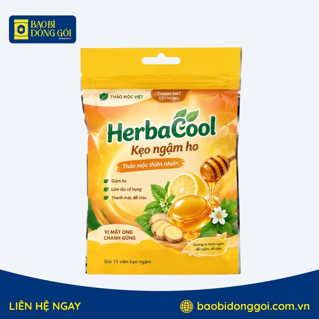 Bao Bì Kẹo Ngậm Ho