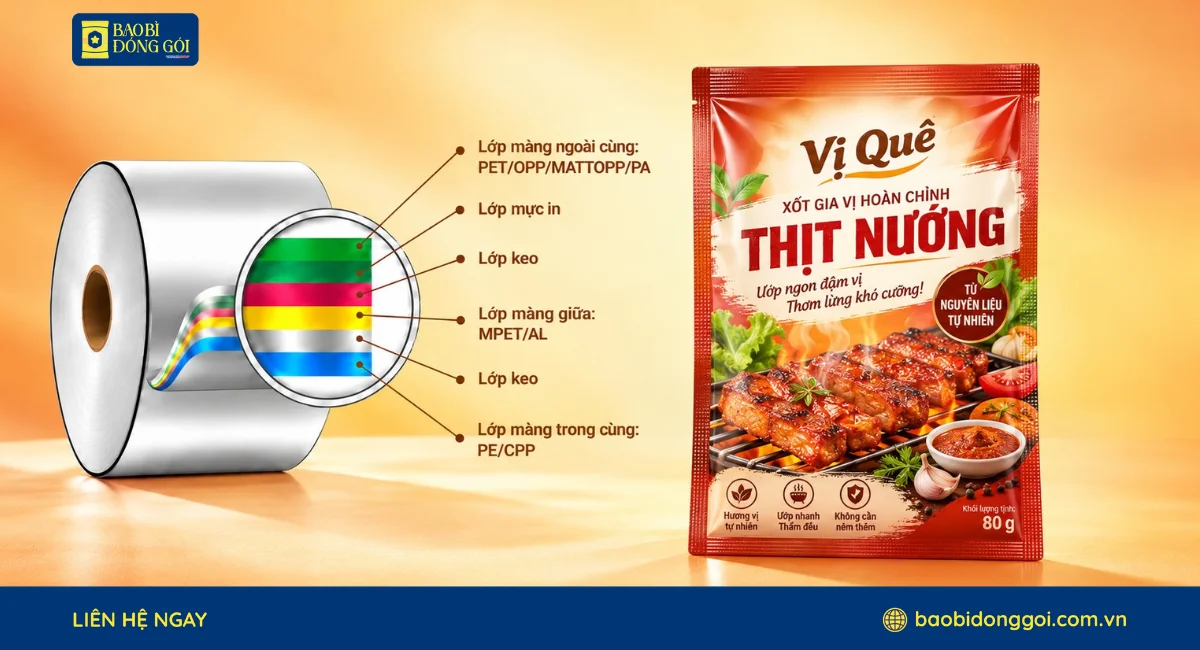 Công nghệ ghép màng túi 3 biên