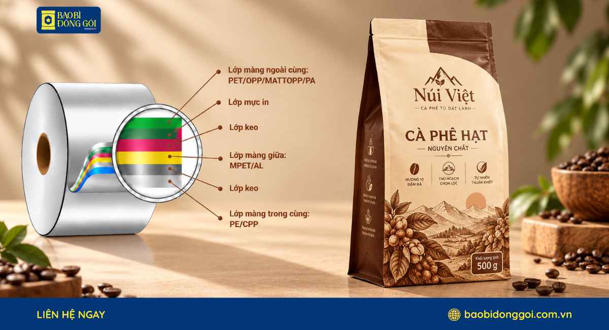 Công nghệ ghép màng túi 8 cạnh