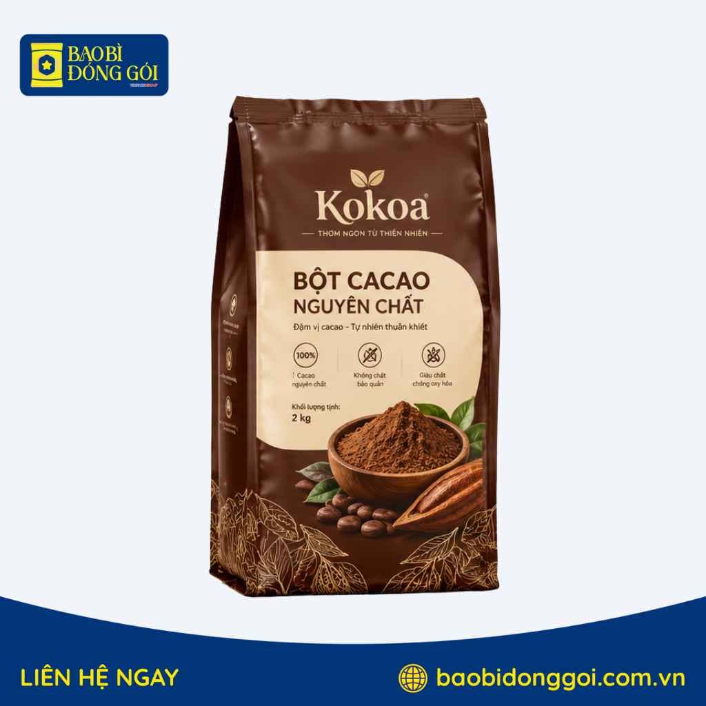 Bao Bì Bột Cacao