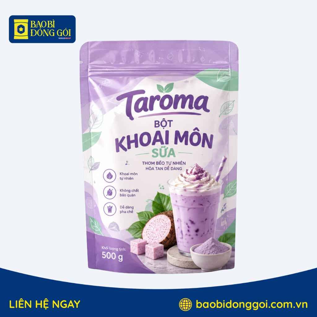 Bao Bì Bột Khoai Môn